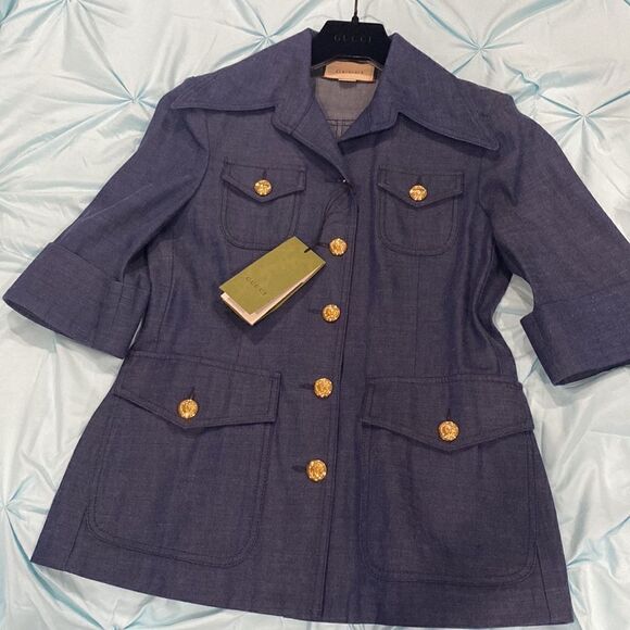 Brand new Gucci denim jacket - Picture 1 of 13